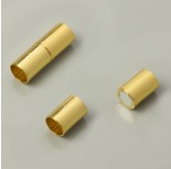 Zdjęcie - Zapięcie magnetyczne rurki koloru złotego 8mm